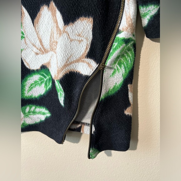 Anthropologie x Postmark Kobus‎ Magnolia Floral Print Cropped Boxy Top Women XS - Picture 6 of 11